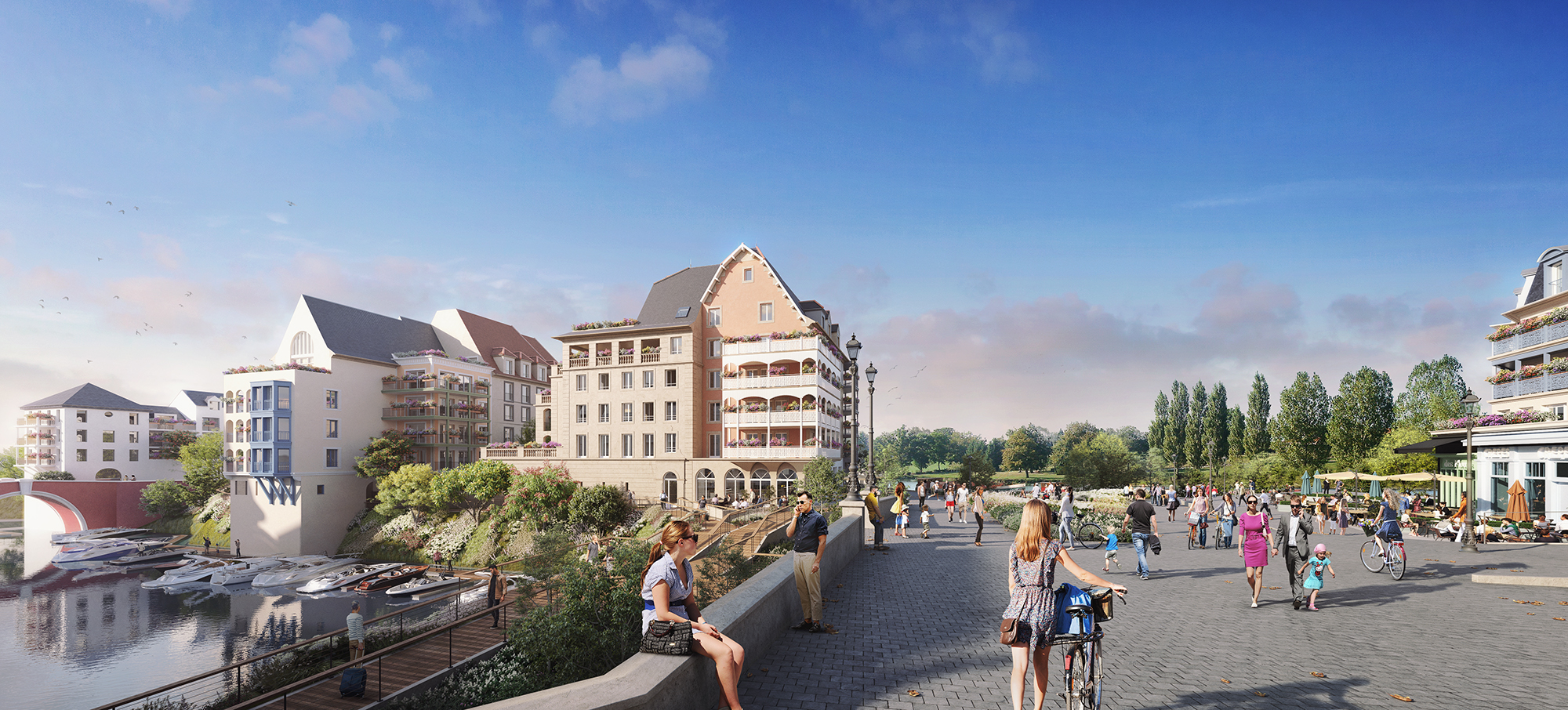 Perspective Seine Parisii