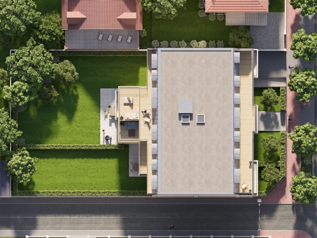 Pers - Plan masse- Villa Victoria